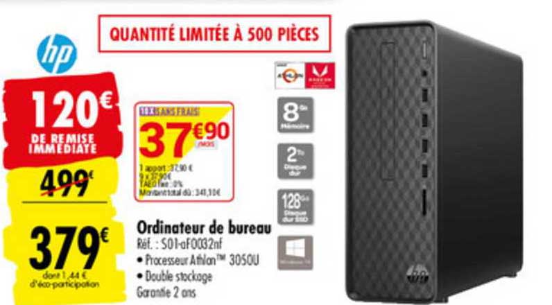 Ordinateur De Bureau Hp