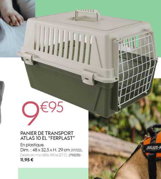 panier de transport atlas 10 el ferplast