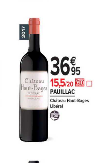 pauillac château haut bages libéral