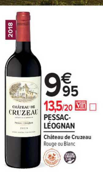 pessac léognan château de cruzeau