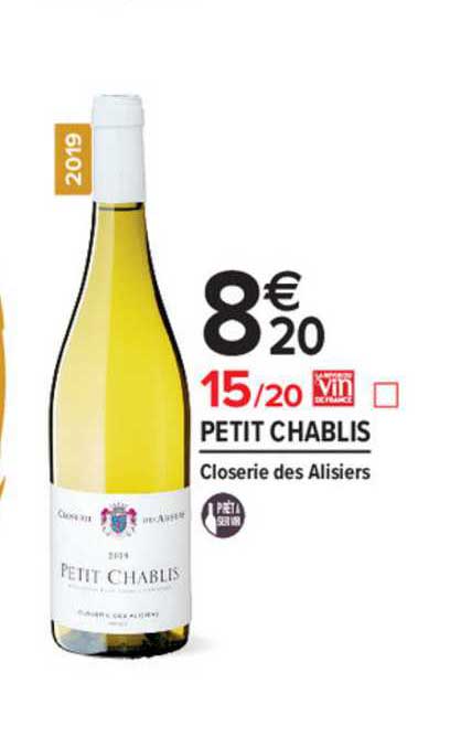 petit chablis closerie des alisiers