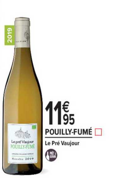 pouilly fumé le pré vaujour