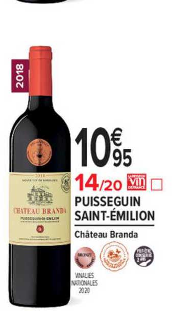 puisseguin saint émilion château branda