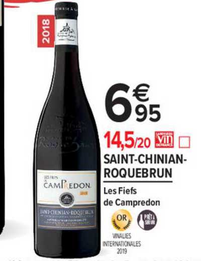 saint chinian roquebrun les fiefs de campredon