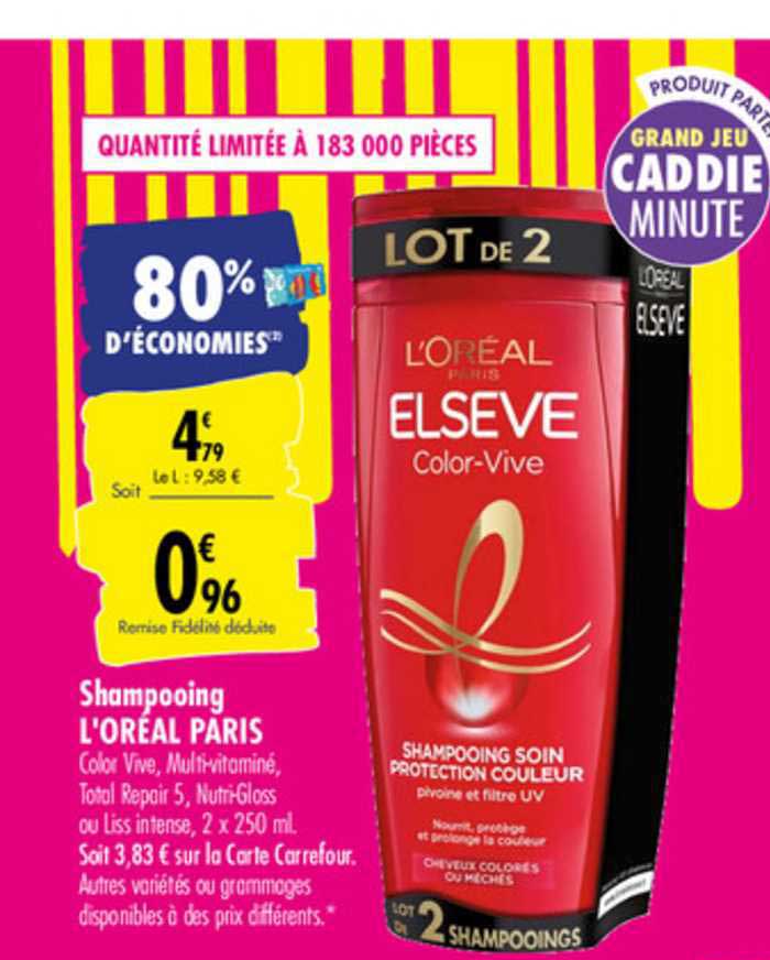 Shampooing L'oréal Paris