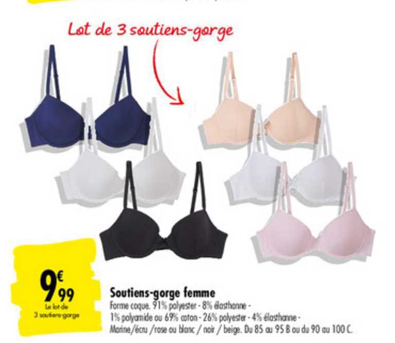 soutiens gorge femme