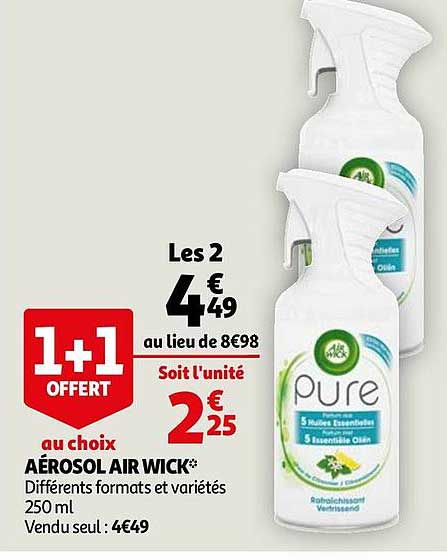 aérosol air wick