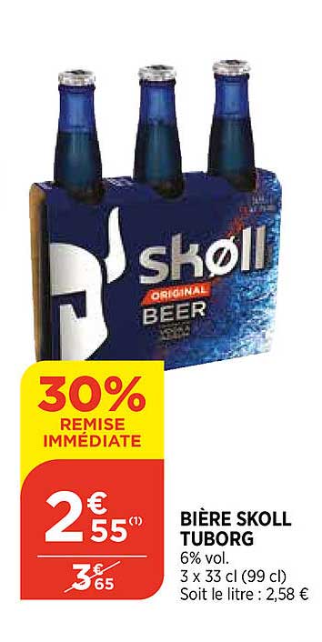 bière skoll tuborg