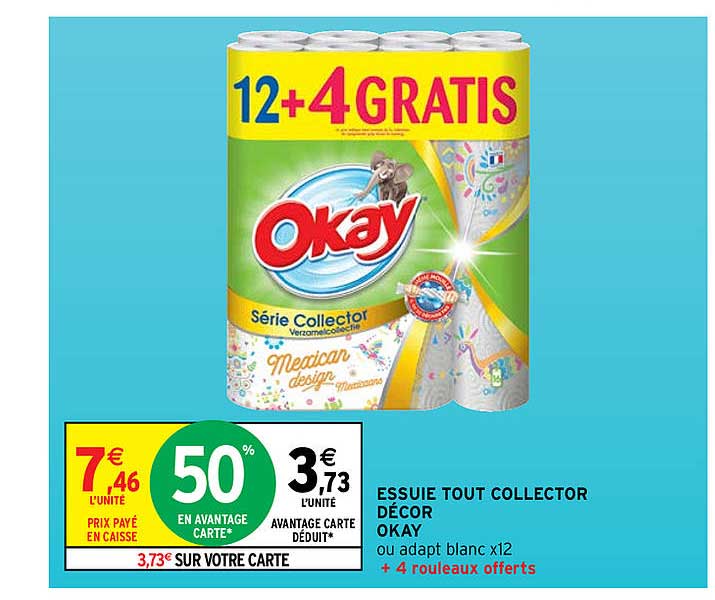 essuie tout collector décor okay