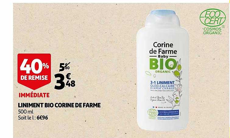 liniment bio corine de farme