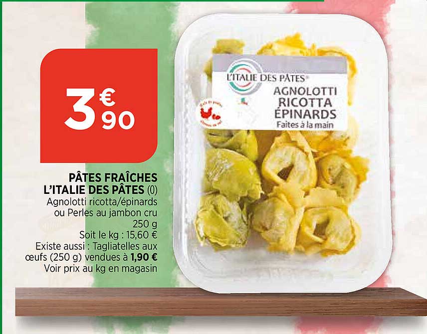 pâtes fraîches l'italie des pâtes