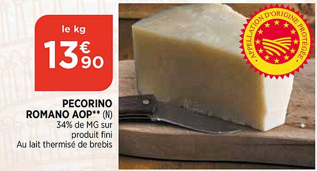 Pecorino Romano Aop