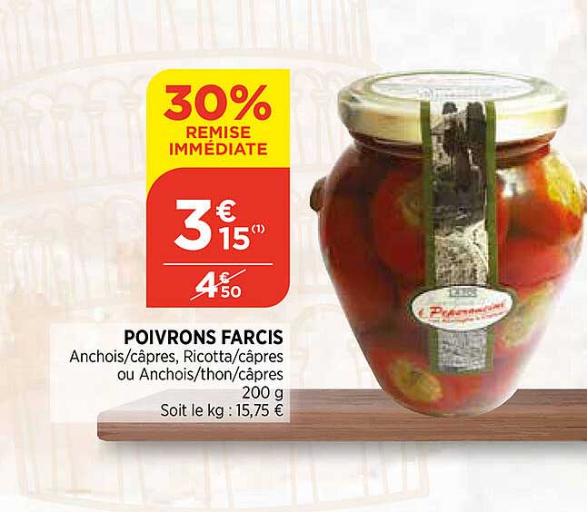 Poivrons Farcis