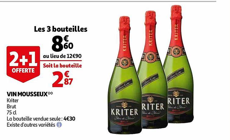 Vin Mousseux Kriter