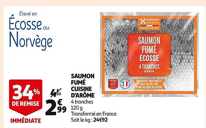 Saumon Fumé Cuisine D'arôme