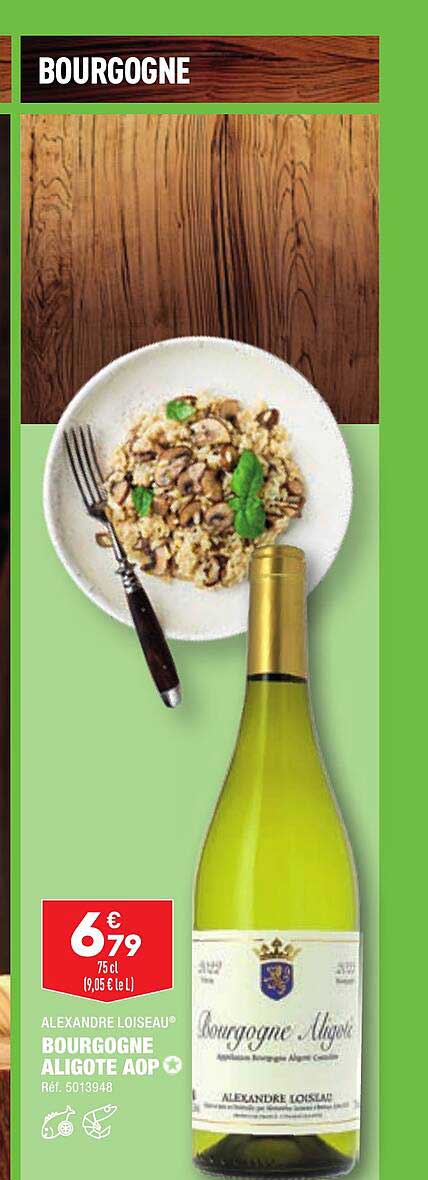 alexandre loiseau bourgogne aligote aop