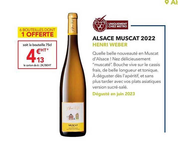 alsace muscat 2022 henri weber