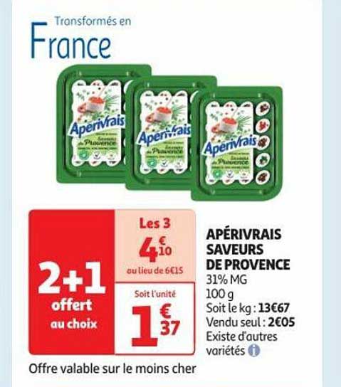 Apérivrais Saveurs De Provence