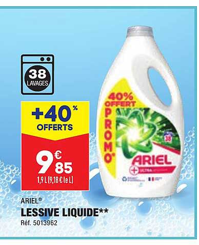 Ariel Lessive Liquide