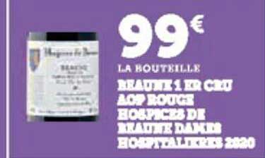 beaune 1er cru aop rouge hospices de beaune dames hospitalières 2020