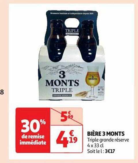 bière 3 monts