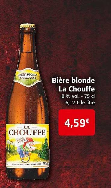Bière Blonde La Chouffe