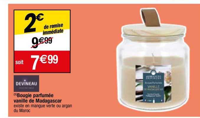 Bougie Parfumée Vanille De Madagascar