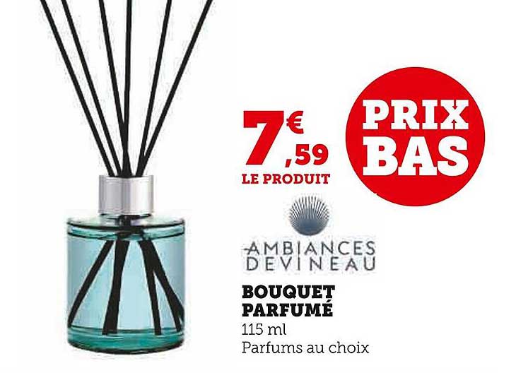 bouquet parfumé ambiances devineau