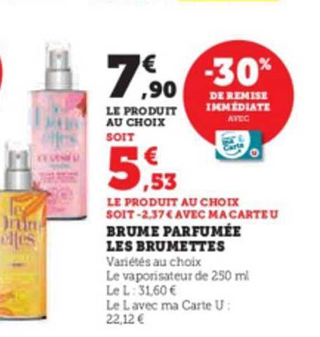 brume parfumée les brumettes