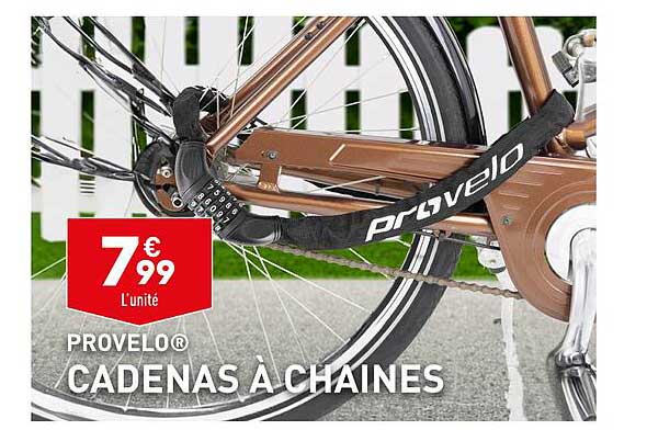 cadenas à chaînes provelo