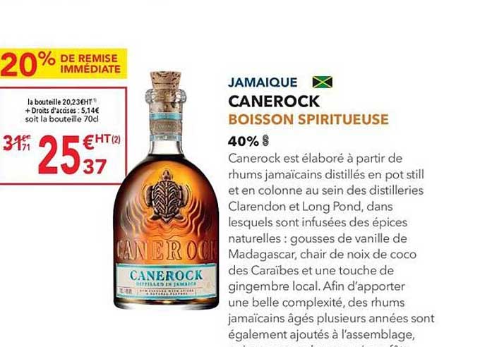 canerock boisson spiritueuse