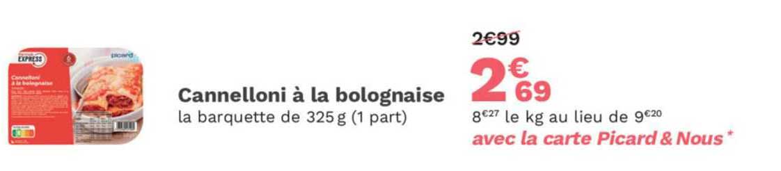 Cannelloni à La Bolognaise