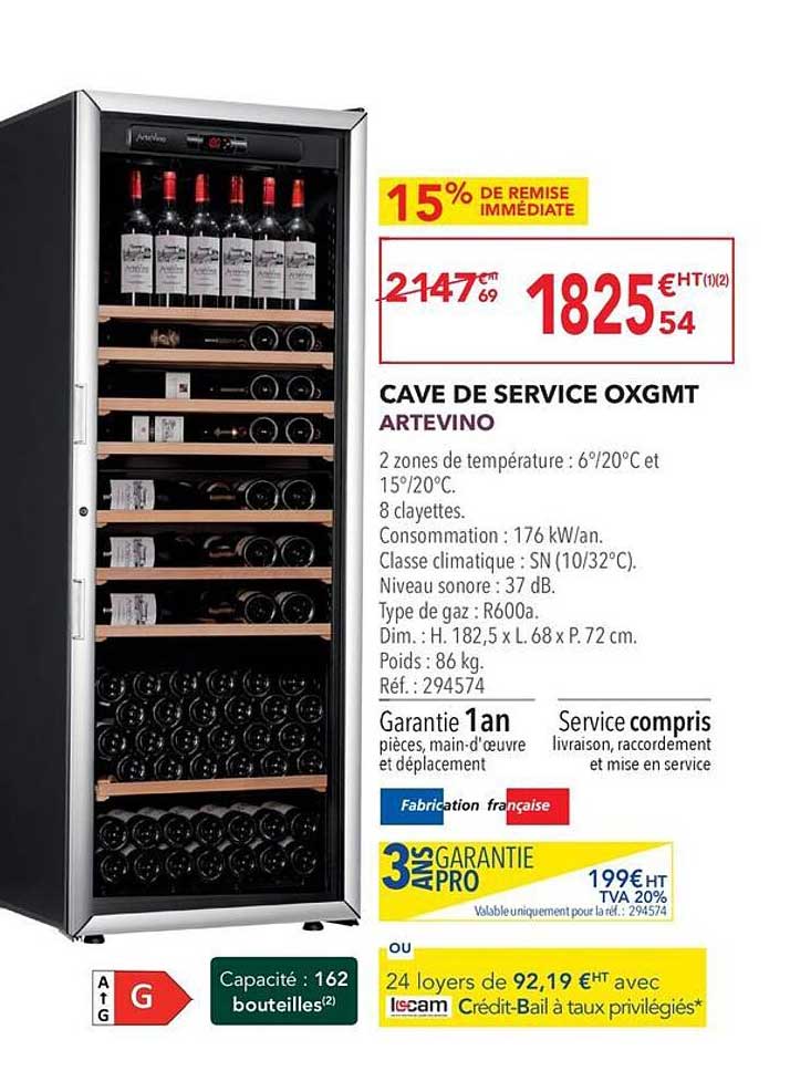 Cave De Service Oxgmt Artevino