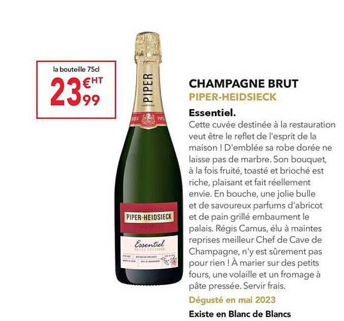 Champagne Brut Piper-heidsieck Essentiel