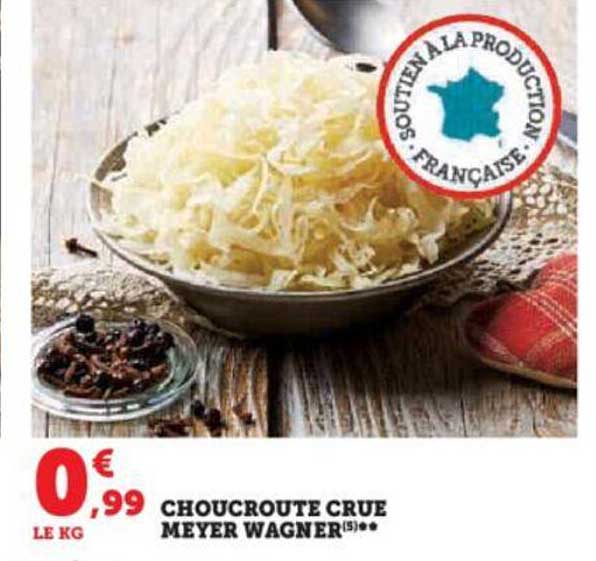 choucroute crue meyer wagner