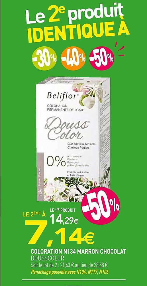 Coloration N°134 Marron Chocolat Dousscolor