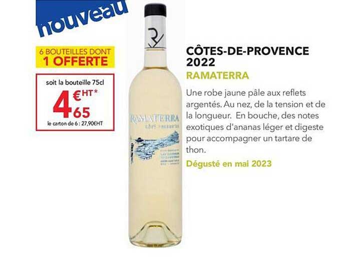 côtes-de-provence 2022 ramaterra