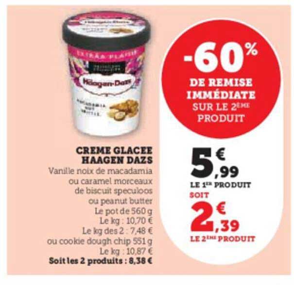 crème glacée häagen dazs