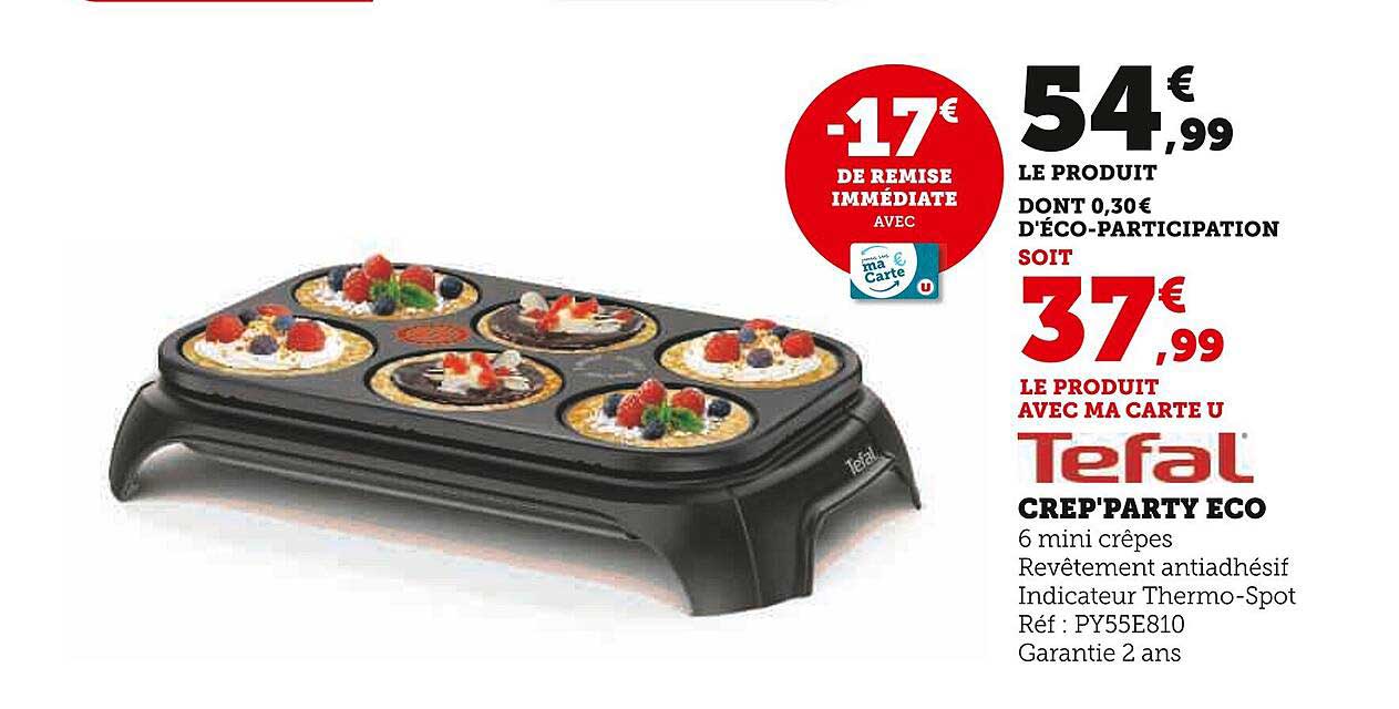 Crep'party éco Tefal