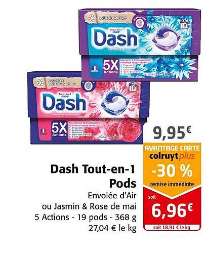 dash tout-en-1 pods
