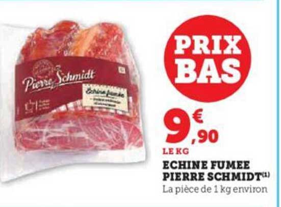échine fumée pierre schmidt