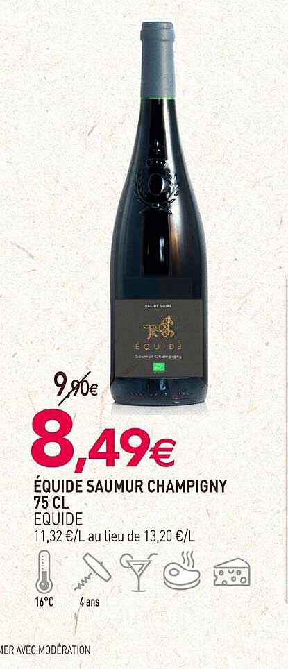 équide Saumur Champigny équide - 75 Cl