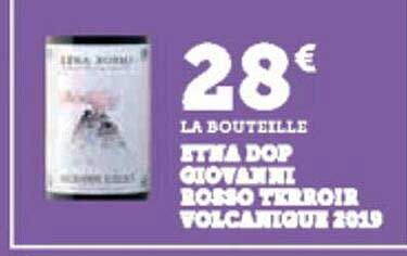 etna dop giovanni rosso terroir volcanique 2019