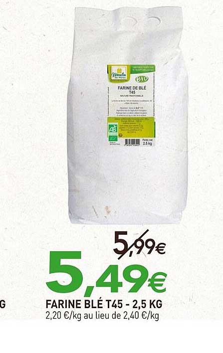 farine blé t45