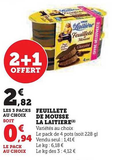 Feuilleté De Mousse La Laitière Nestlé