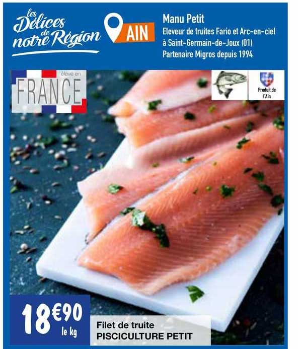 Filet De Truite Pisciculture Petit