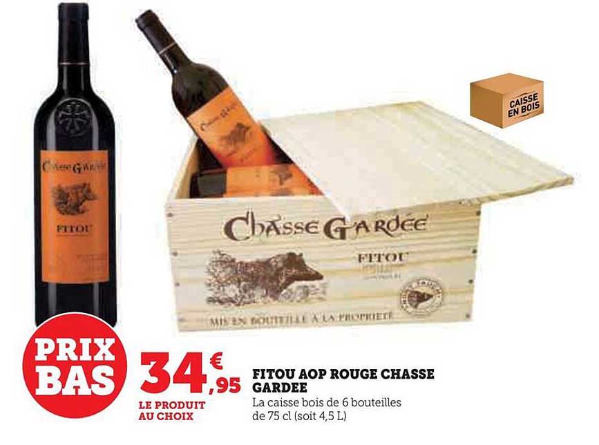 fitou aop rouge chasse gardée