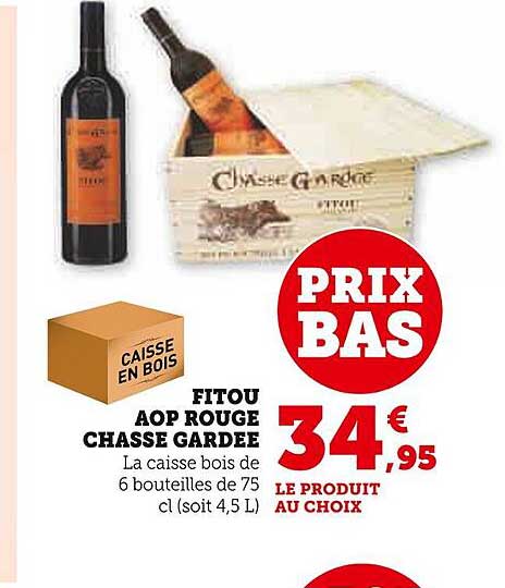 fitou aop rouge chasse gardee