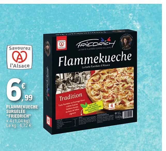 Flammekueche Surgelée "friedrich"