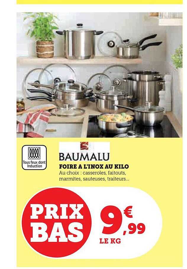 foire à l'inox au kilo baumalu